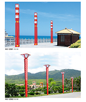 中国结方柱久久久永久久久人妻精品麻豆\祥云镂空圆锥柱形LED久久久永久久久人妻精品麻豆