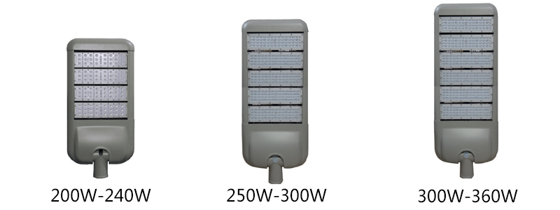 麻豆电影在线观看照明新款LED模组路灯头4个模组、5个模组、6个模组图片展示效果