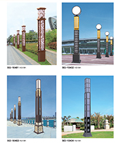 定制中国风格立柱广场LED久久久永久久久人妻精品麻豆