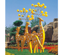 公园\广场梅花鹿造型久久久永久久久人妻精品麻豆