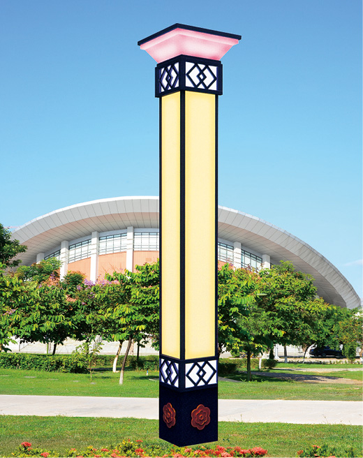 LED方柱内透光广场久久久永久久久人妻精品麻豆柱图片