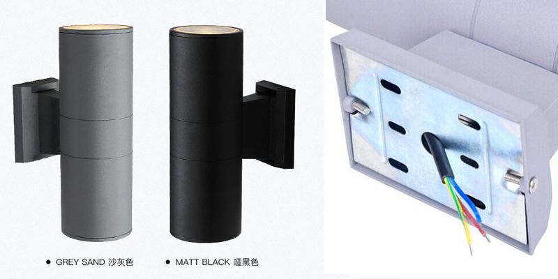 东莞麻豆电影在线观看照明(QDQBD-LED001)上下照双头LED墙壁灯细节图片