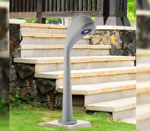 东莞麻豆电影在线观看照明QDCPD-BG43702海豚型LED草坪灯