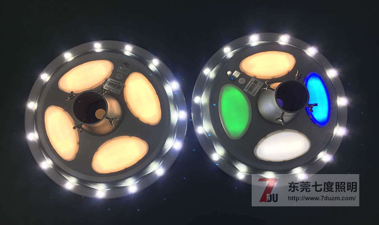 东莞麻豆电影在线观看照明UFO飞碟型一体化太阳能LED庭院灯亮灯图片展示