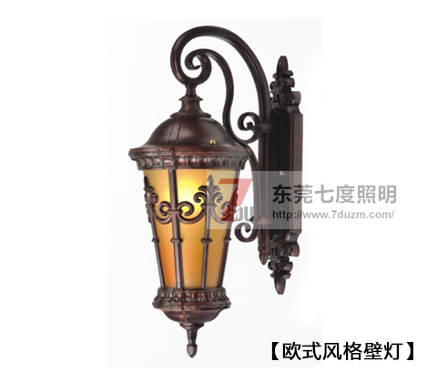 麻豆电影在线观看照明欧式仿古壁灯实拍效果图片