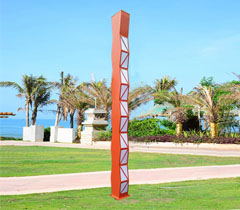 校园波浪形LED久久久永久久久人妻精品麻豆柱