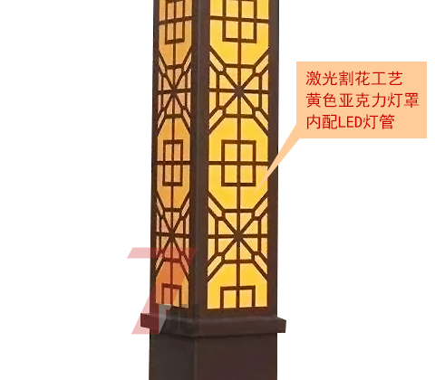 (QDJGDZ-012)3.5米广场镂空久久久永久久久人妻精品麻豆柱细节展示2