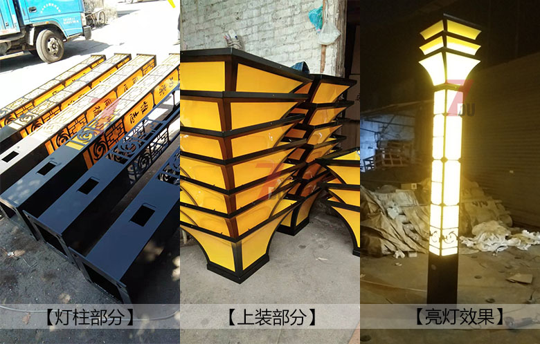 (QDJGDZ-019)3-6米方形广场\园林久久久永久久久人妻精品麻豆柱生产实拍照片