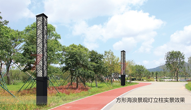 (QDJGDZ-022)园林方形海浪款久久久永久久久人妻精品麻豆柱应用实景效果
