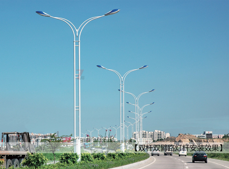 12米双杆双臂道路内射麻豆少妇AV网安装实景效果