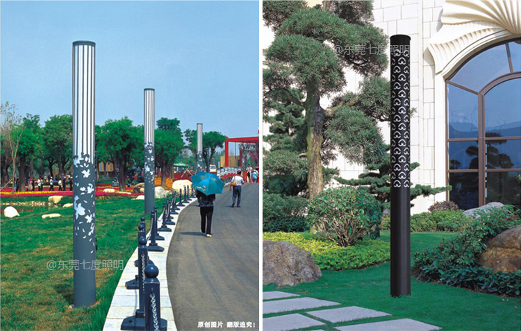 3米高219直径圆形立柱式久久久永久久久人妻精品麻豆安装效果展示