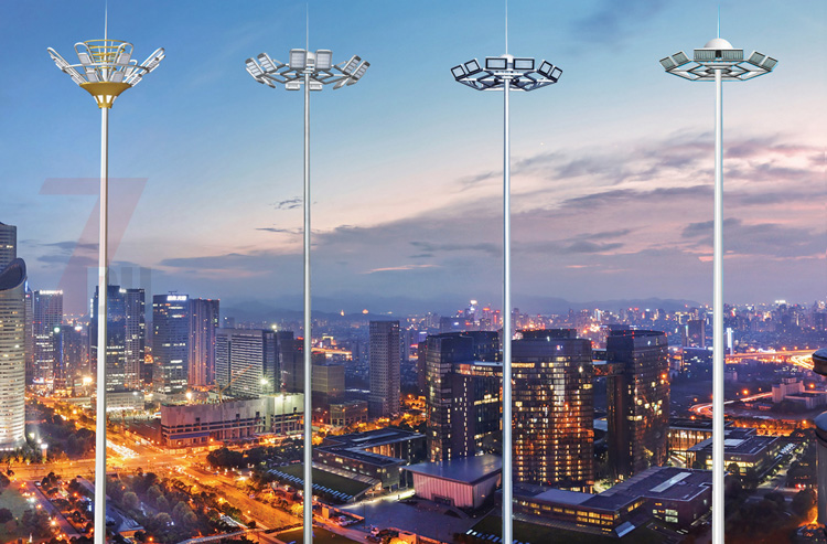 20米城市广场升降式LED麻豆电影网站样式展示